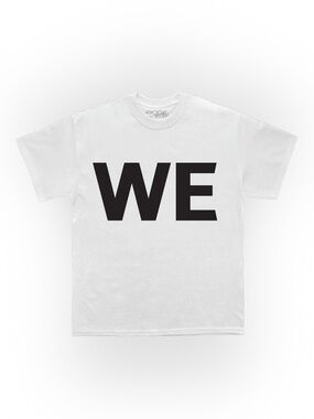 Arcade Fire “WE” Album Graphic T-Shirt Cream White